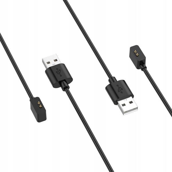 Ładowarka OEM Ładowarka USB Mi Band / Smart Band 7 Pro BLACK / CZARNY, 55cm 13839233 5901313561026