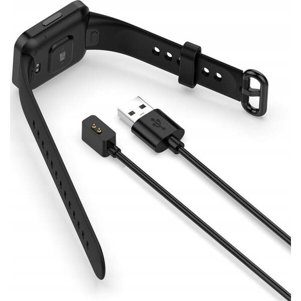 Ładowarka OEM Ładowarka USB Mi Band / Smart Band 7 Pro BLACK / CZARNY, 100cm 13839236 5901313561033
