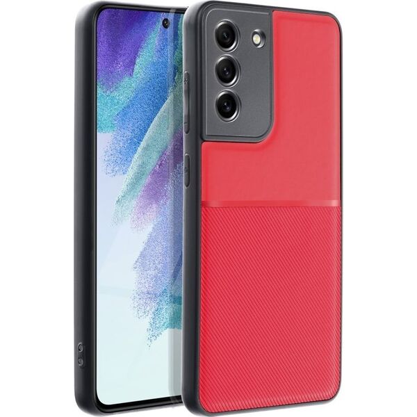 OEM Futerał NOBLE do SAMSUNG S21 FE czerwony 13843597 5903396152115