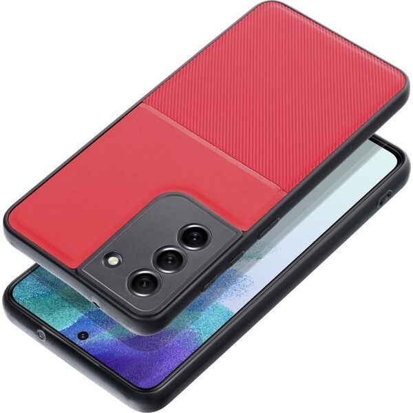 OEM Futerał NOBLE do SAMSUNG S21 FE czerwony 13843597 5903396152115