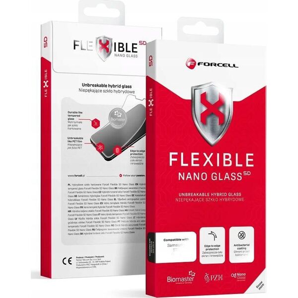 ForCell Forcell Flexible 5D - szkło hybrydowe do iPhone 13 Pro Max/14 Plus czarny 13843628 5903396158063