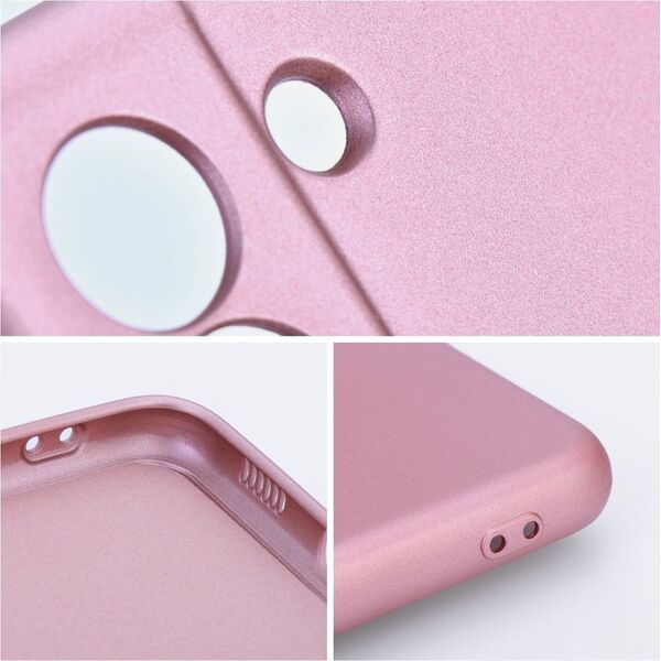OEM Futerał METALLIC do IPHONE 12 / 12 Pro różowy 13843632 5903396158605