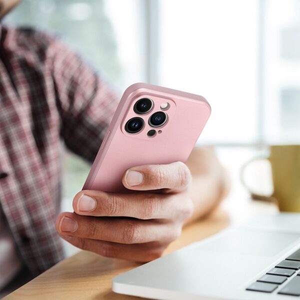 OEM Futerał METALLIC do IPHONE 12 / 12 Pro różowy 13843632 5903396158605