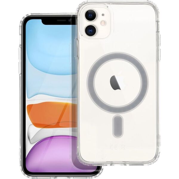 OEM Futerał CLEAR MAG COVER kompatybilny z MagSafe do IPHONE 11 transparentny 13843647 5903396159015