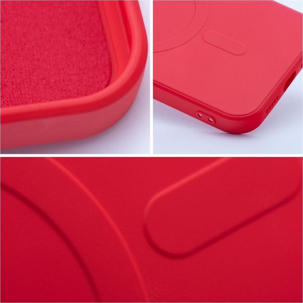 OEM Futerał SILICONE MAG COVER kompatybilny z MagSafe do IPHONE 11 Pro czerwony 13843681 5903396162367