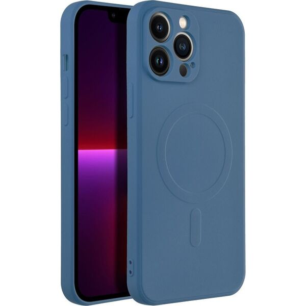 OEM Futerał SILICONE MAG COVER kompatybilny z MagSafe do IPHONE 13 Pro Max niebieski 13843683 5903396162404