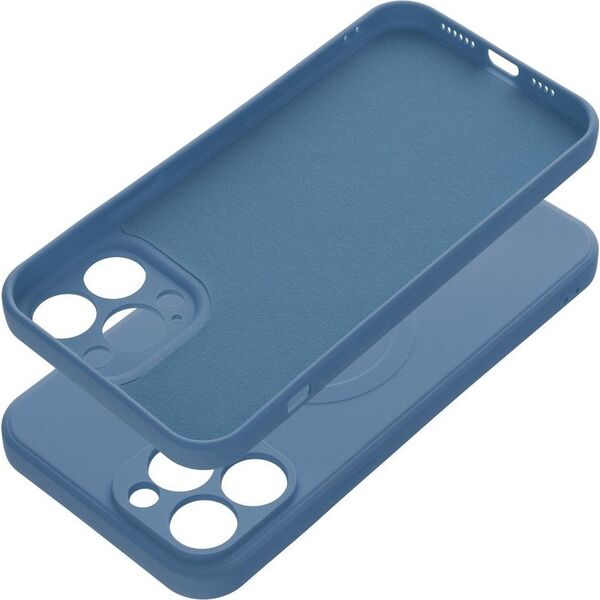 OEM Futerał SILICONE MAG COVER kompatybilny z MagSafe do IPHONE 13 Pro Max niebieski 13843683 5903396162404