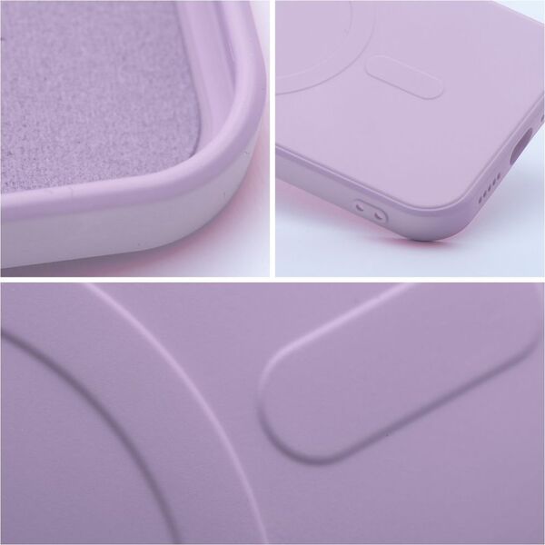 OEM Futerał SILICONE MAG COVER kompatybilny z MagSafe do IPHONE 13 różowy 13843723 5903396166433