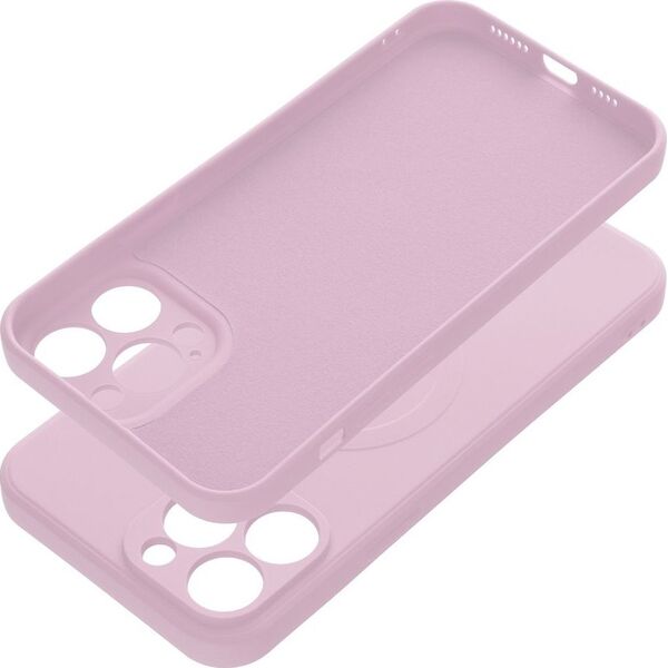 OEM Futerał SILICONE MAG COVER kompatybilny z MagSafe do IPHONE 13 Pro Max różowy 13843725 5903396166457