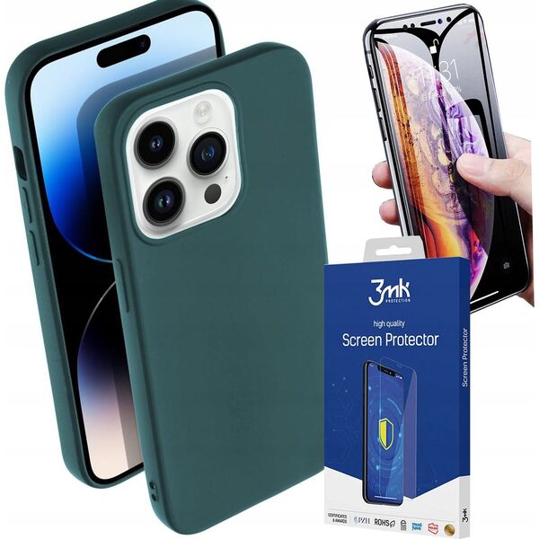 OEM Futerał MATT do SAMSUNG A21S ciemnozielony 13843766 5903396173219