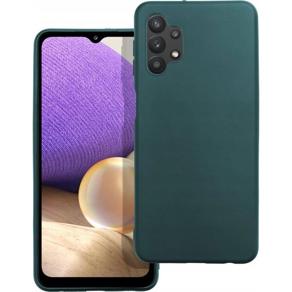 OEM Futerał MATT do SAMSUNG A32 LTE ( 4G ) ciemnozielony 13843768 5903396173363