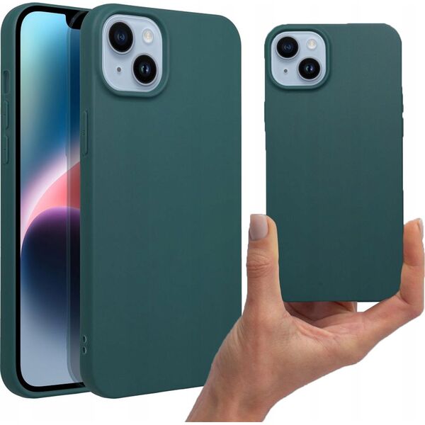 OEM Futerał MATT do IPHONE 14 Pro ciemnozielony 13843793 5903396175039