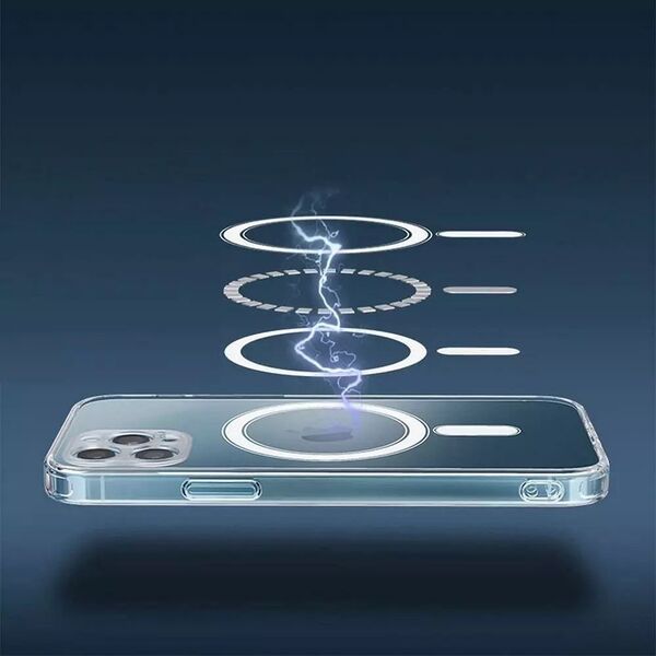 OEM Futerał CLEAR MAG COVER kompatybilny z MagSafe do IPHONE 14 transparentny 13843835 5903396178931