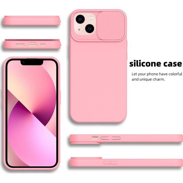 OEM Futerał SLIDE do XIAOMI Redmi 9C jasnoróżowy 13843951 5903396193835