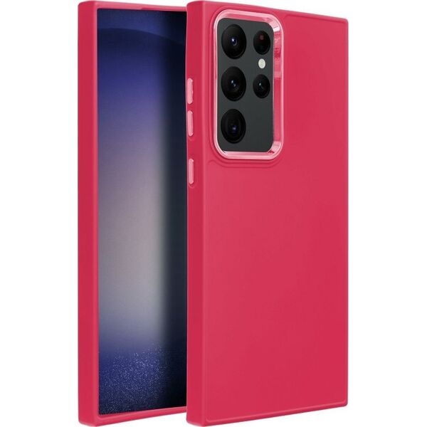 OEM Futerał FRAME do SAMSUNG S23 Ultra magenta 13844049 5903396196836