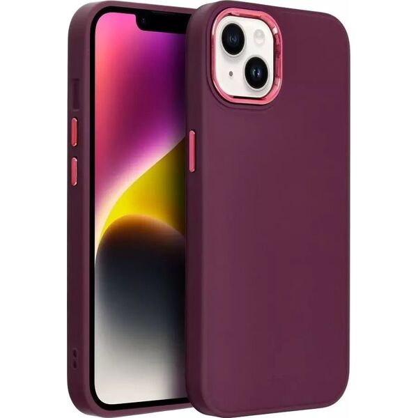 OEM Futerał FRAME do IPHONE 14 fioletowy 13844056 5903396198205