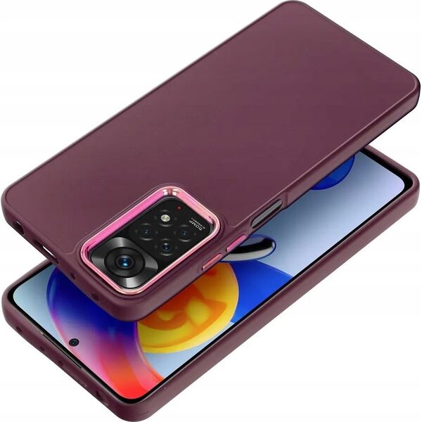 OEM Futerał FRAME do XIAOMI Redmi Note 11 / 11S fioletowy 13844067 5903396198595