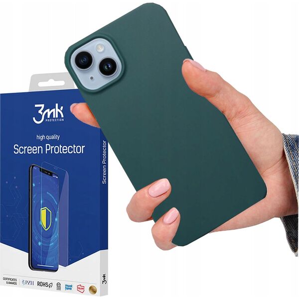 OEM Futerał MATT do SAMSUNG A54 5G ciemnozielony 13844075 5903396198731