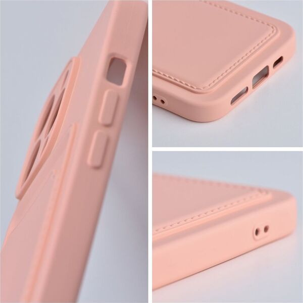 OEM Futerał CARD CASE do SAMSUNG A34 5G różowy 13844098 5903396200526