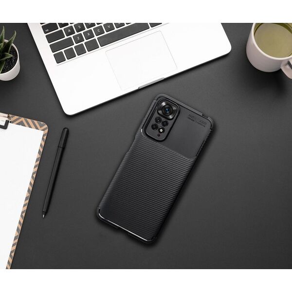 OEM Futerał CARBON PREMIUM do XIAOMI Redmi 12C czarny 13844199 5903396207495