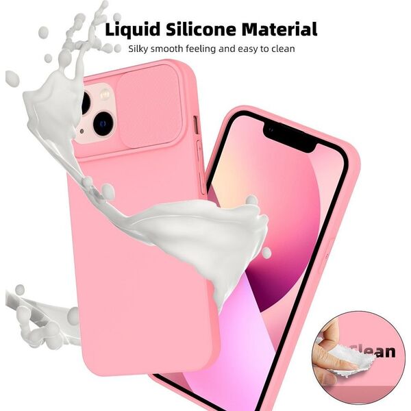 OEM Futerał SLIDE do XIAOMI Redmi 12C jasnoróżowy 13844200 5903396207334