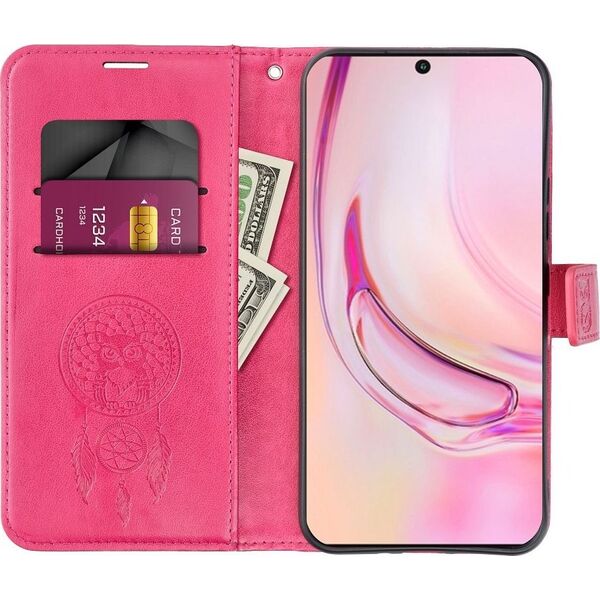 OEM Kabura MEZZO Book do XIAOMI Redmi 12C łapacz snów magenta 13844221 5903396209765