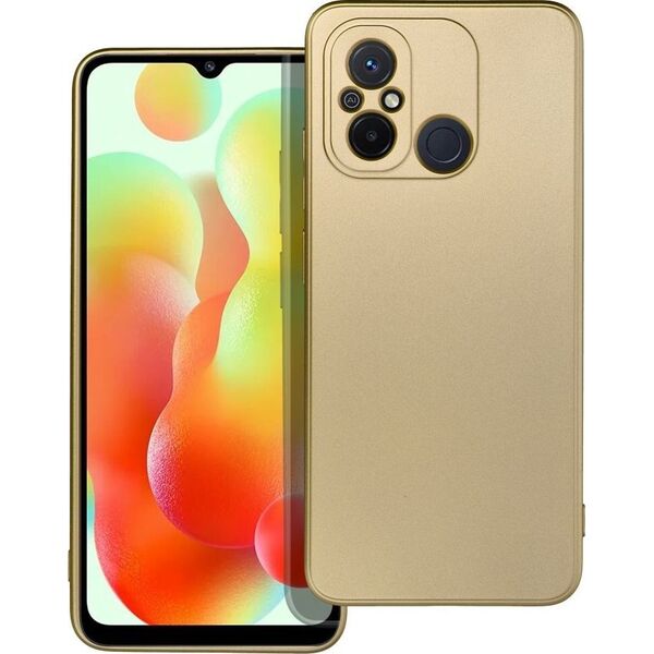 OEM Futerał METALLIC do XIAOMI Redmi 12C złoty 13844270 5903396211300