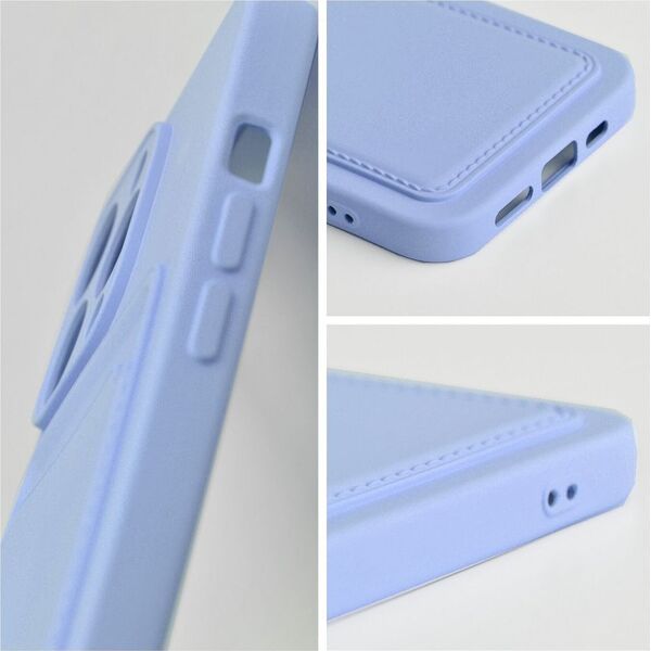OEM Futerał CARD CASE do IPHONE 15 fioletowy 13844281 5903396211874