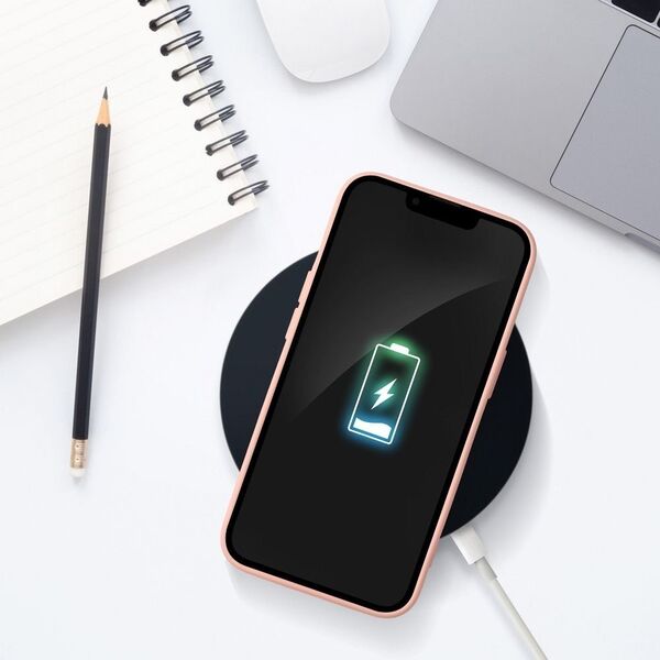 OEM Futerał CARD CASE do IPHONE 15 Pro różowy 13844286 5903396211850