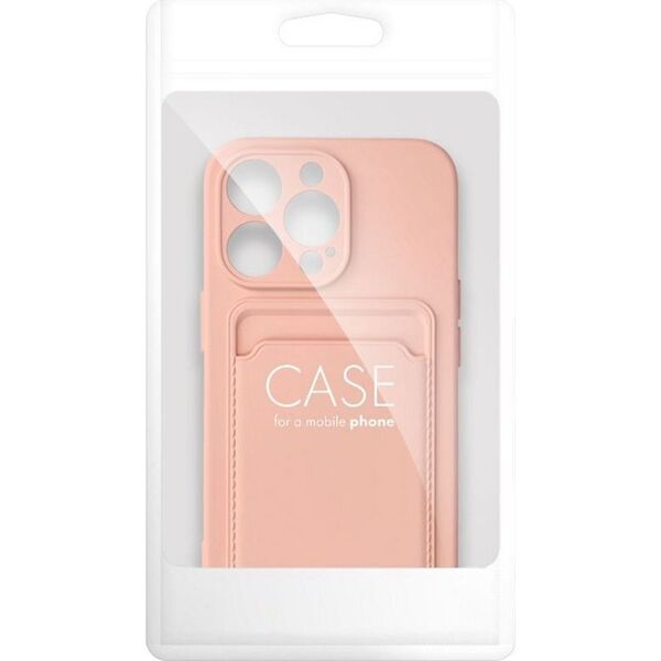 OEM Futerał CARD CASE do IPHONE 15 Pro Max różowy 13844289 5903396211867