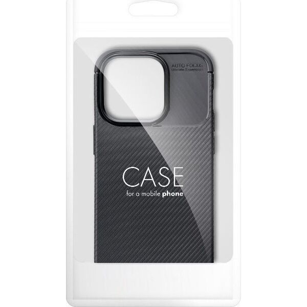 OEM Futerał CARBON PREMIUM do IPHONE 15 Pro czarny 13844297 5903396212086