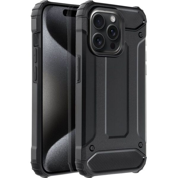 OEM Futerał ARMOR do IPHONE 15 Pro czarny 13844306 5903396212048