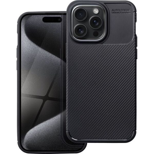 OEM Futerał CARBON PREMIUM do IPHONE 15 Pro Max czarny 13844308 5903396212093