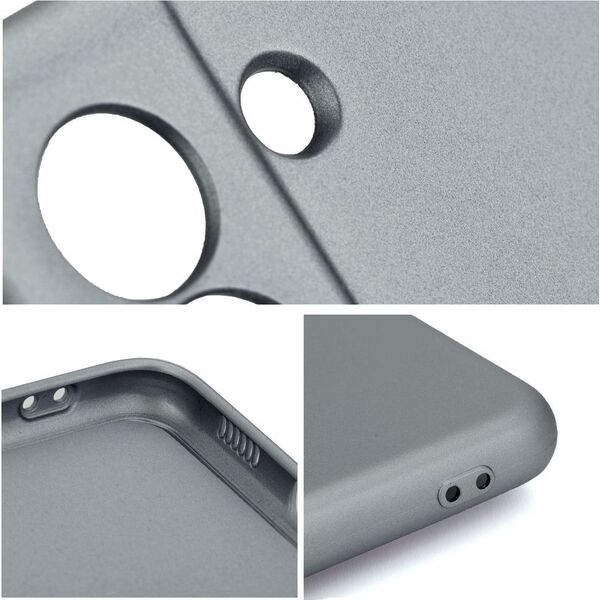 OEM Futerał METALLIC do IPHONE 15 szary 13844352 5903396213229