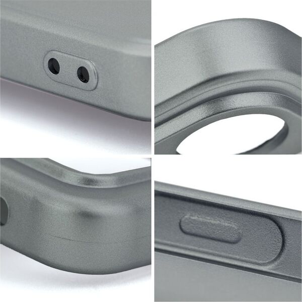OEM Futerał METALLIC do IPHONE 15 szary 13844352 5903396213229