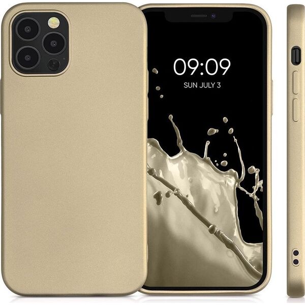 OEM Futerał METALLIC do IPHONE 15 złoty 13844356 5903396213243