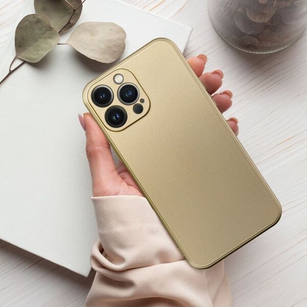 OEM Futerał METALLIC do IPHONE 15 złoty 13844356 5903396213243