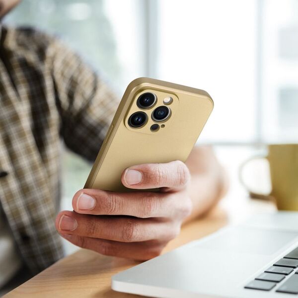 OEM Futerał METALLIC do IPHONE 15 złoty 13844356 5903396213243