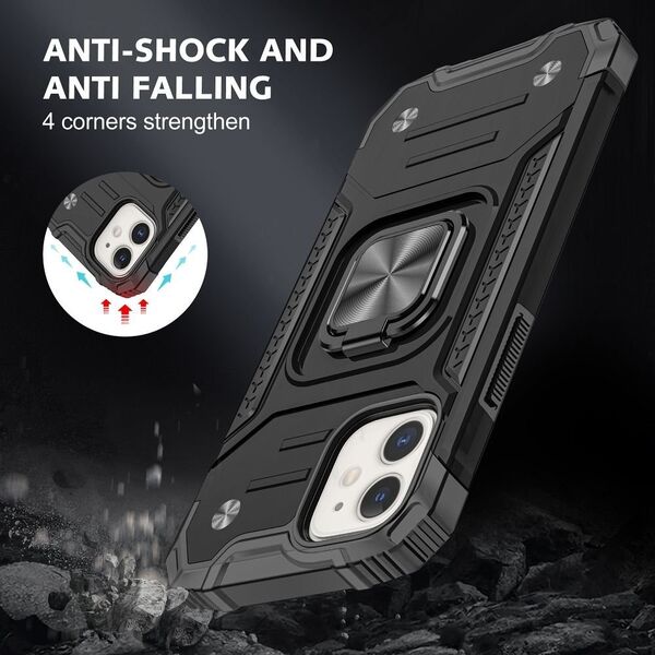 OEM Futerał NITRO do IPHONE 15 Pro Max czarny 13844375 5903396213366