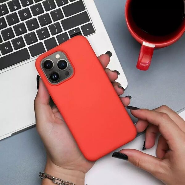 OEM Futerał SILICONE do IPHONE 15 Pro Max brzoskwiniowy 13844376 5903396213861