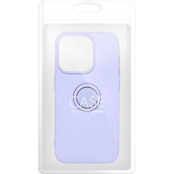 OEM Futerał SILICONE RING do IPHONE 15 Pro fioletowy 13844388 5903396214004