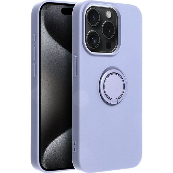 OEM Futerał SILICONE RING do IPHONE 15 Pro fioletowy 13844388 5903396214004