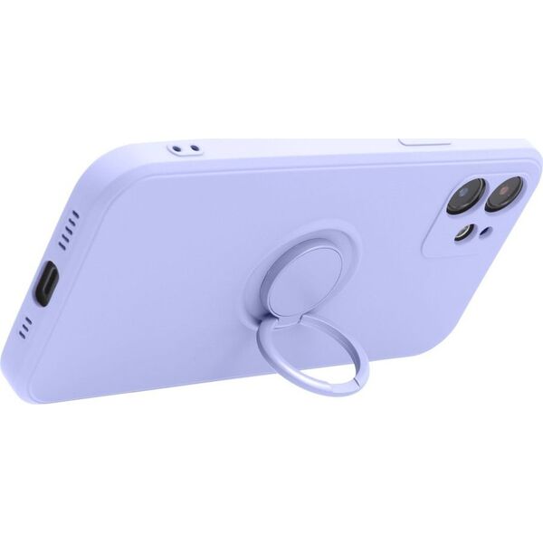 OEM Futerał SILICONE RING do IPHONE 15 Pro fioletowy 13844388 5903396214004