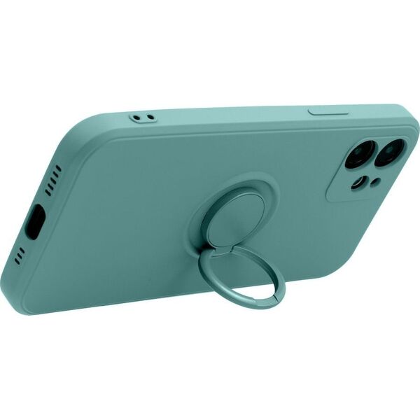 OEM Futerał SILICONE RING do IPHONE 15 Pro Max zielony 13844390 5903396214042