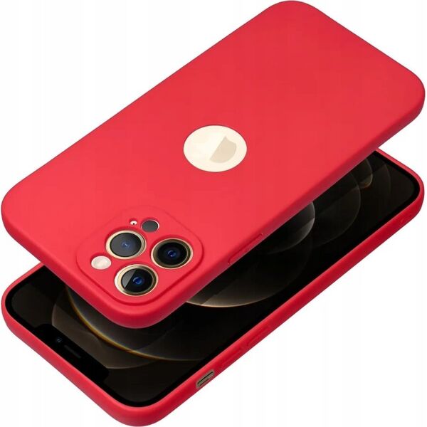 OEM Futerał SOFT do IPHONE 15 Plus czerwony 13844401 5903396214363