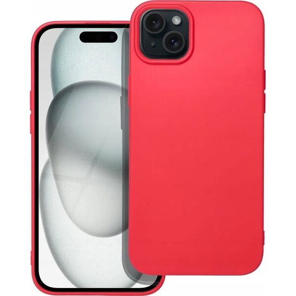 OEM Futerał SOFT do IPHONE 15 Plus czerwony 13844401 5903396214363