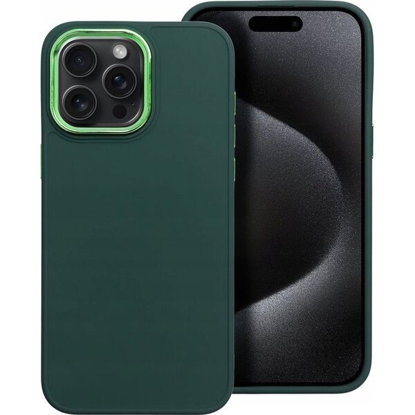 OEM Futerał FRAME do IPHONE 15 Pro Max zielony 13844413 5903396214653