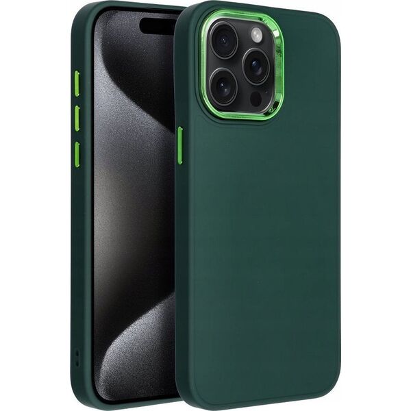 OEM Futerał FRAME do IPHONE 15 Pro Max zielony 13844413 5903396214653