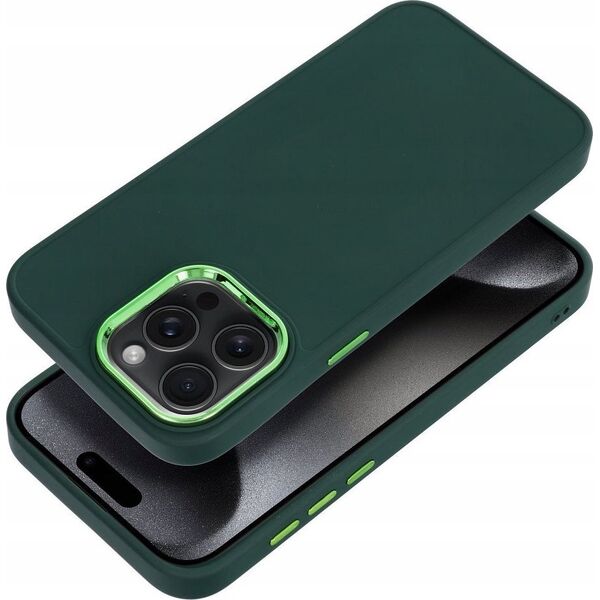 OEM Futerał FRAME do IPHONE 15 Pro Max zielony 13844413 5903396214653
