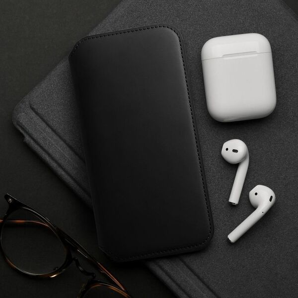 OEM Kabura DUAL POCKET Book do IPHONE 15 Pro czarny 13844479 5903396215964
